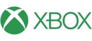 The official Xbox logo, featuring a green stylized 'X' within a circle, placed next to the green wordmark 'XBOX' on a black background.